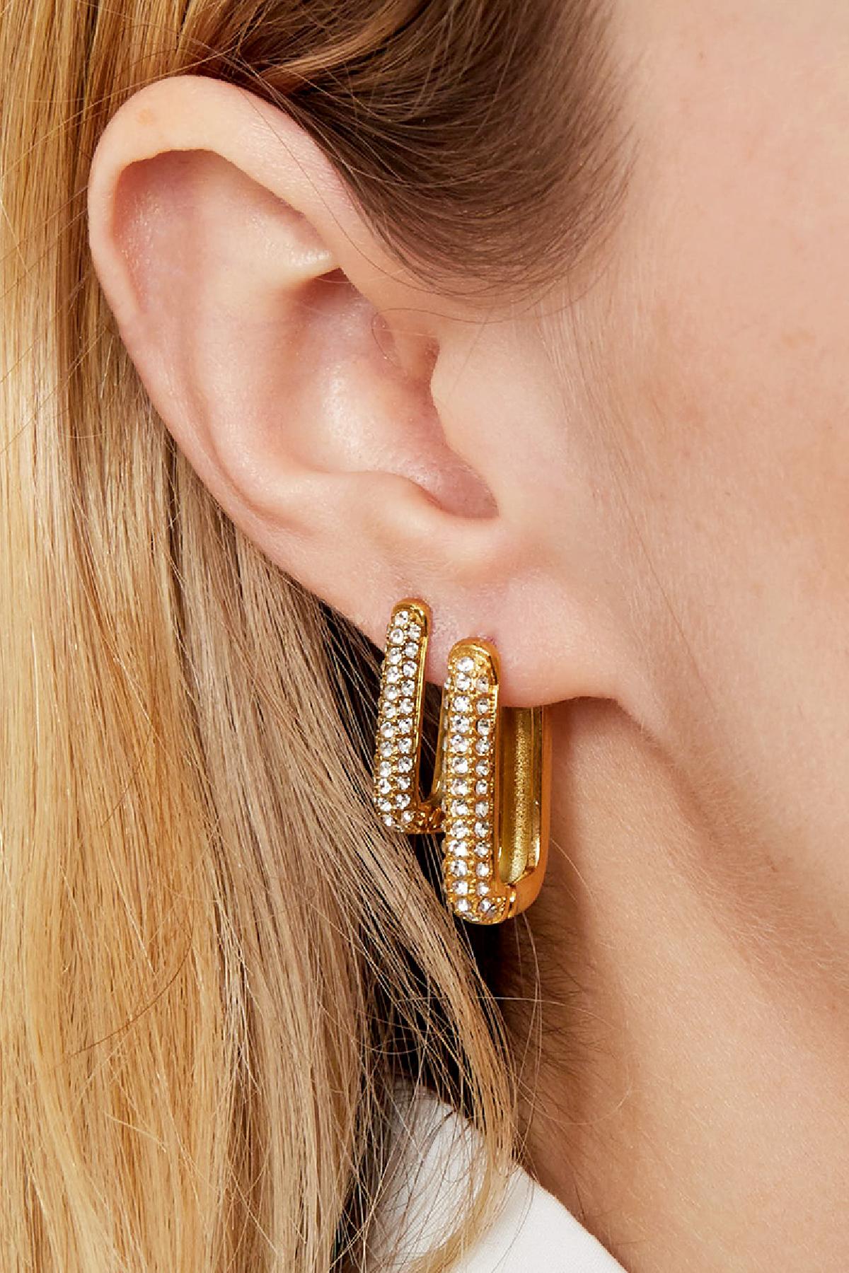 Sparkly Pin Earrings