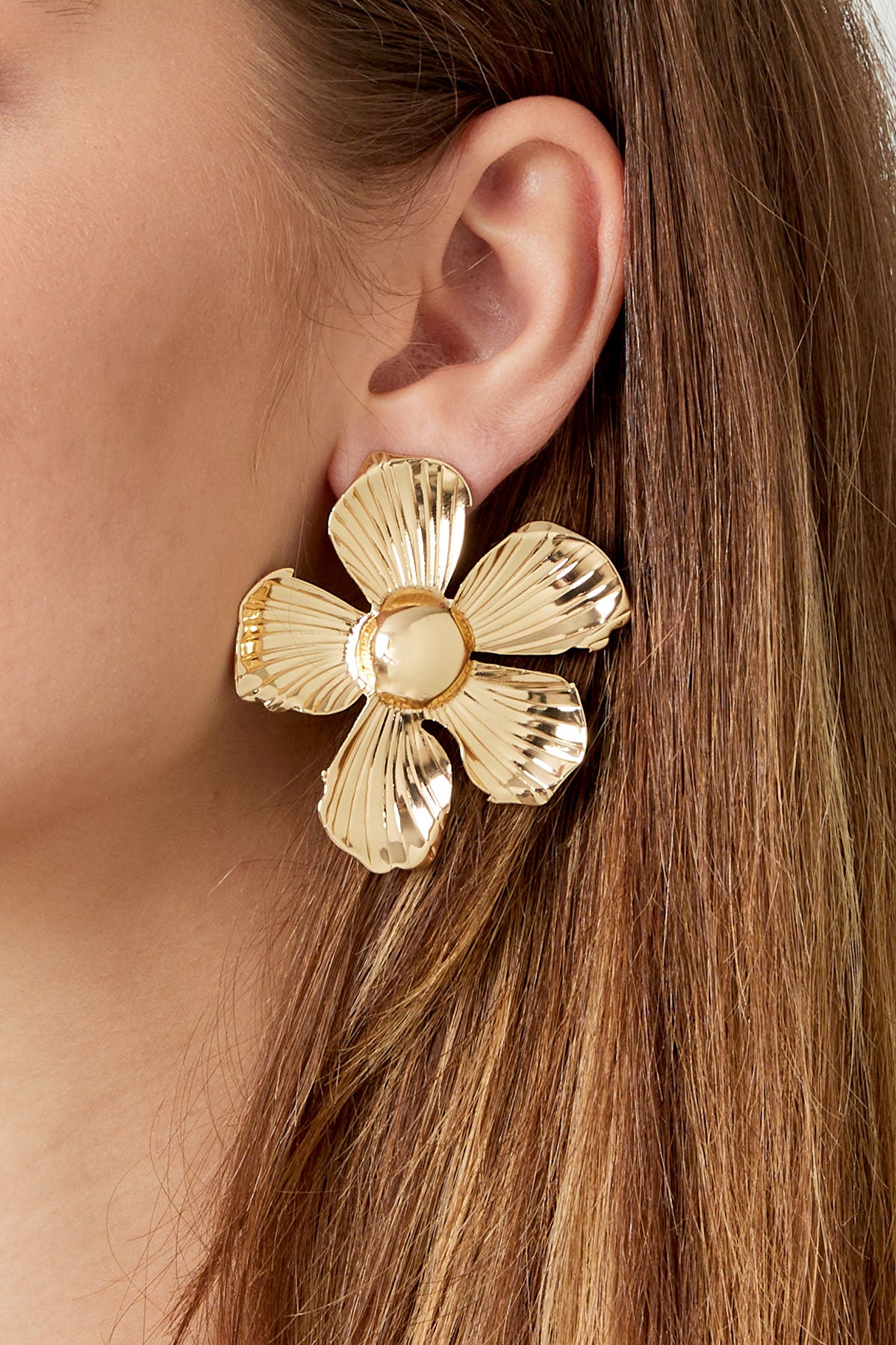 Flower Statement Earrings
