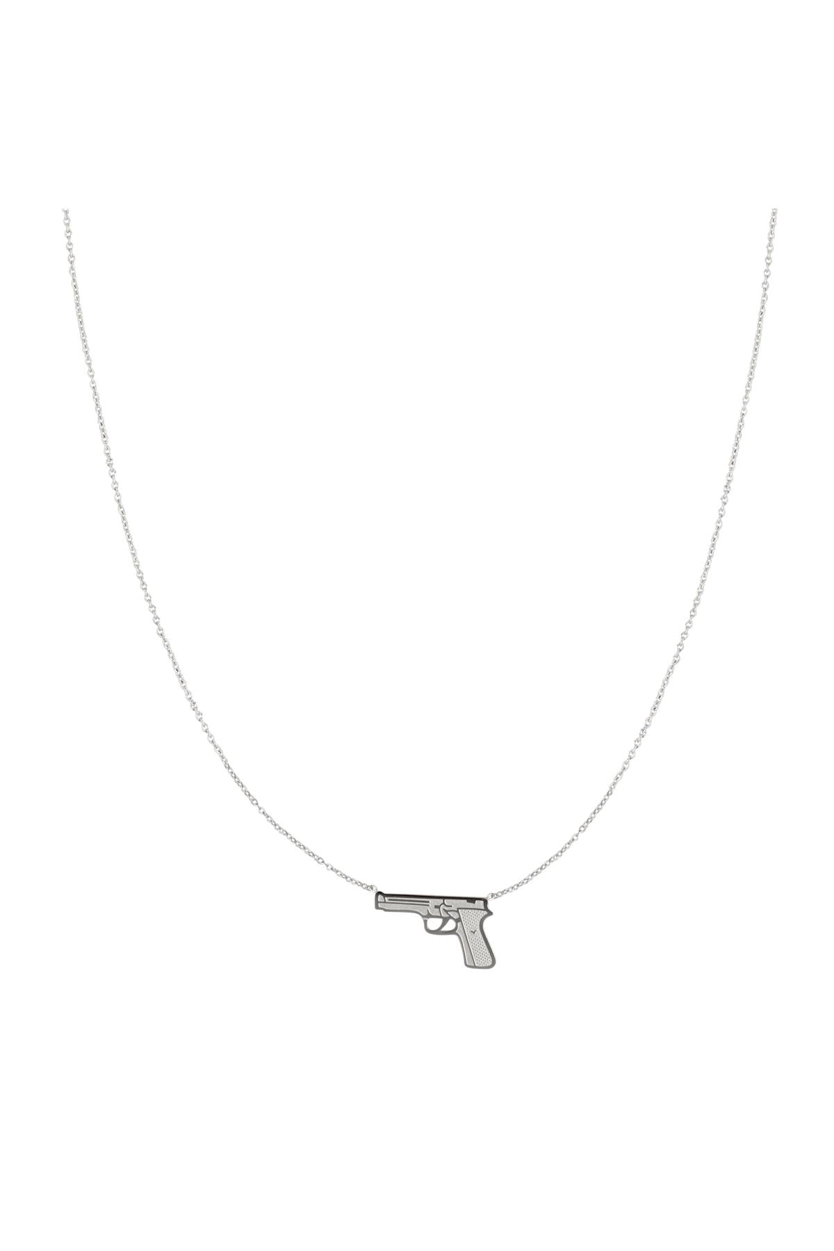 Dress to Kill Necklace - Silver