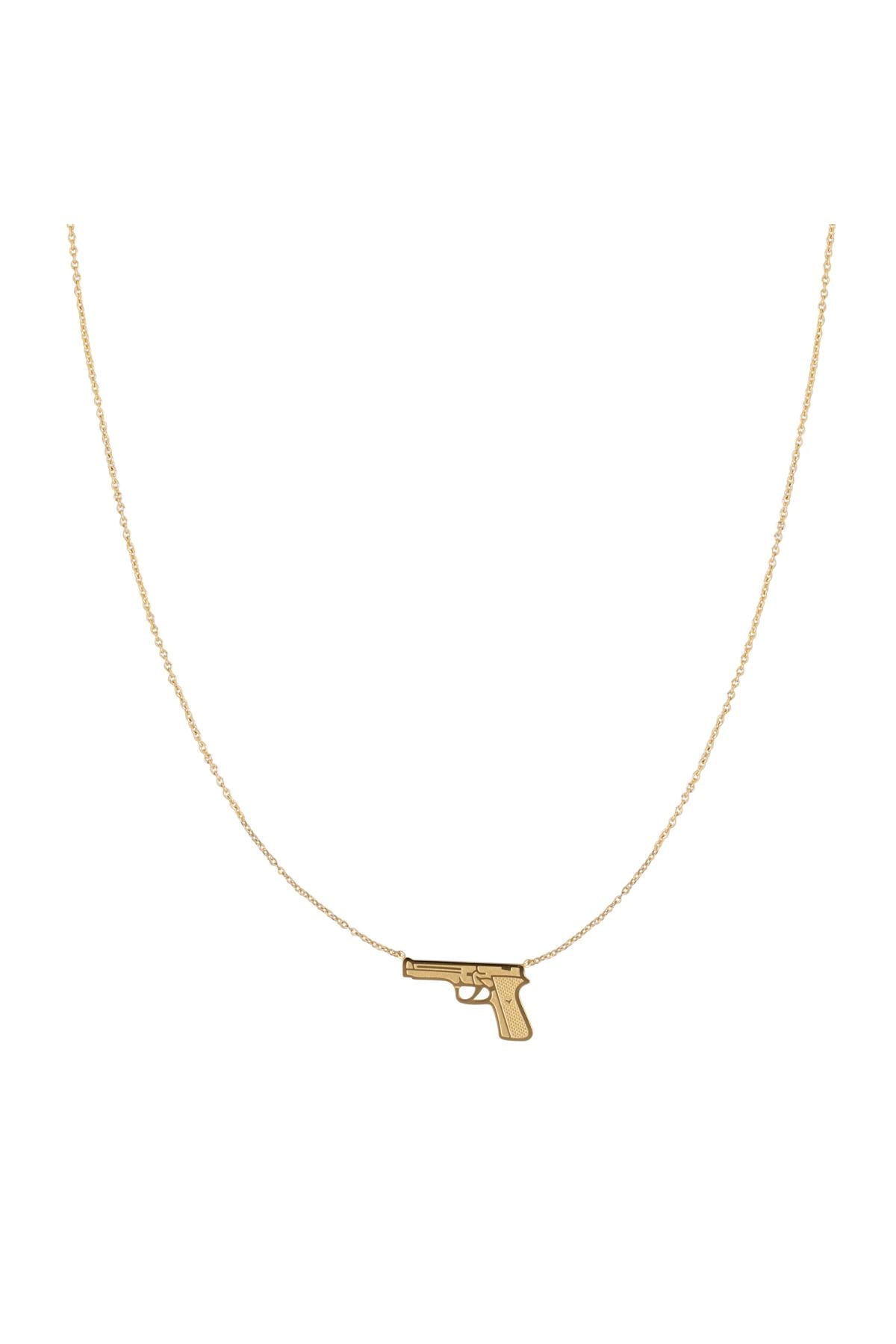 Dress to Kill Necklace - Gold