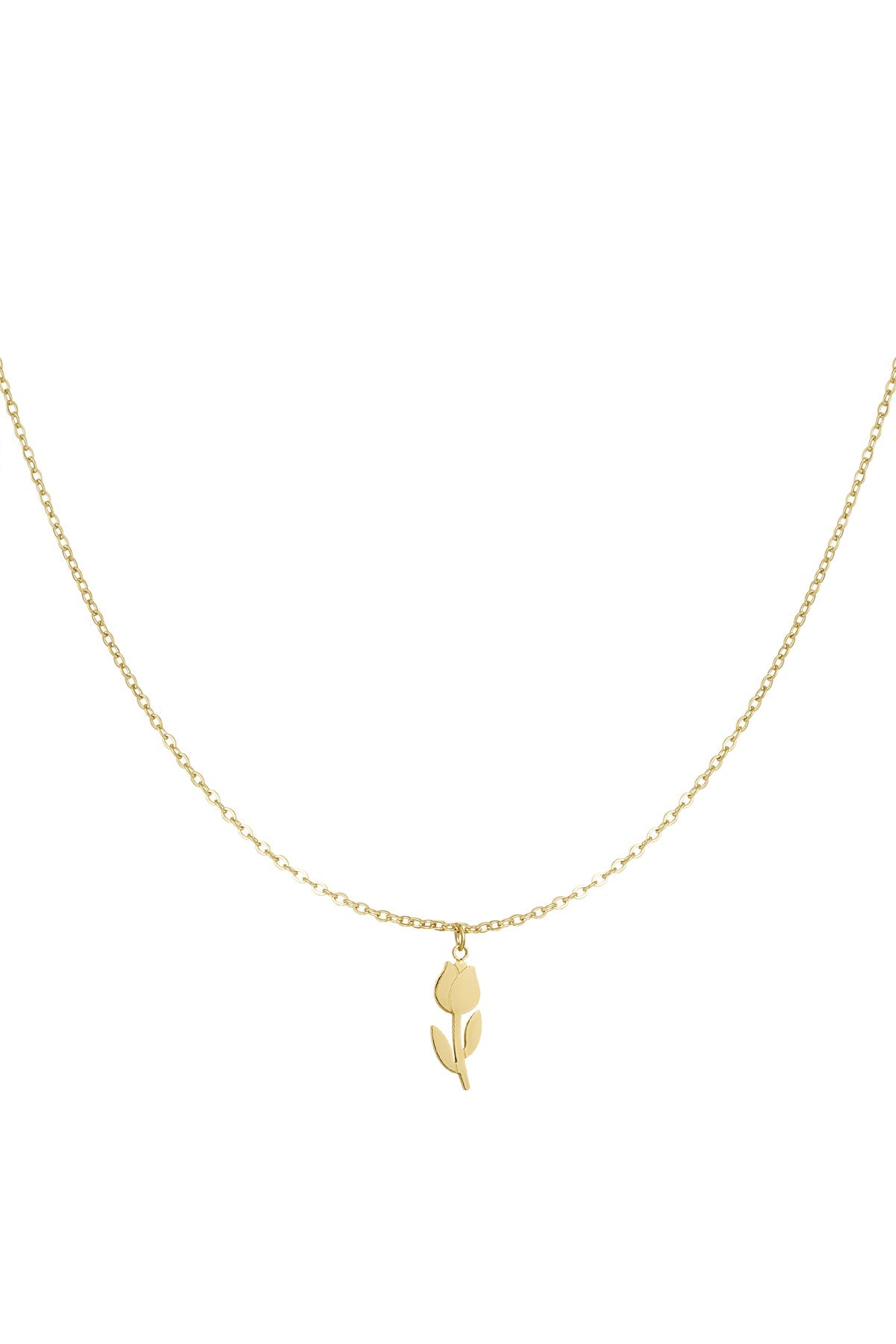 Tulip Necklace - Gold