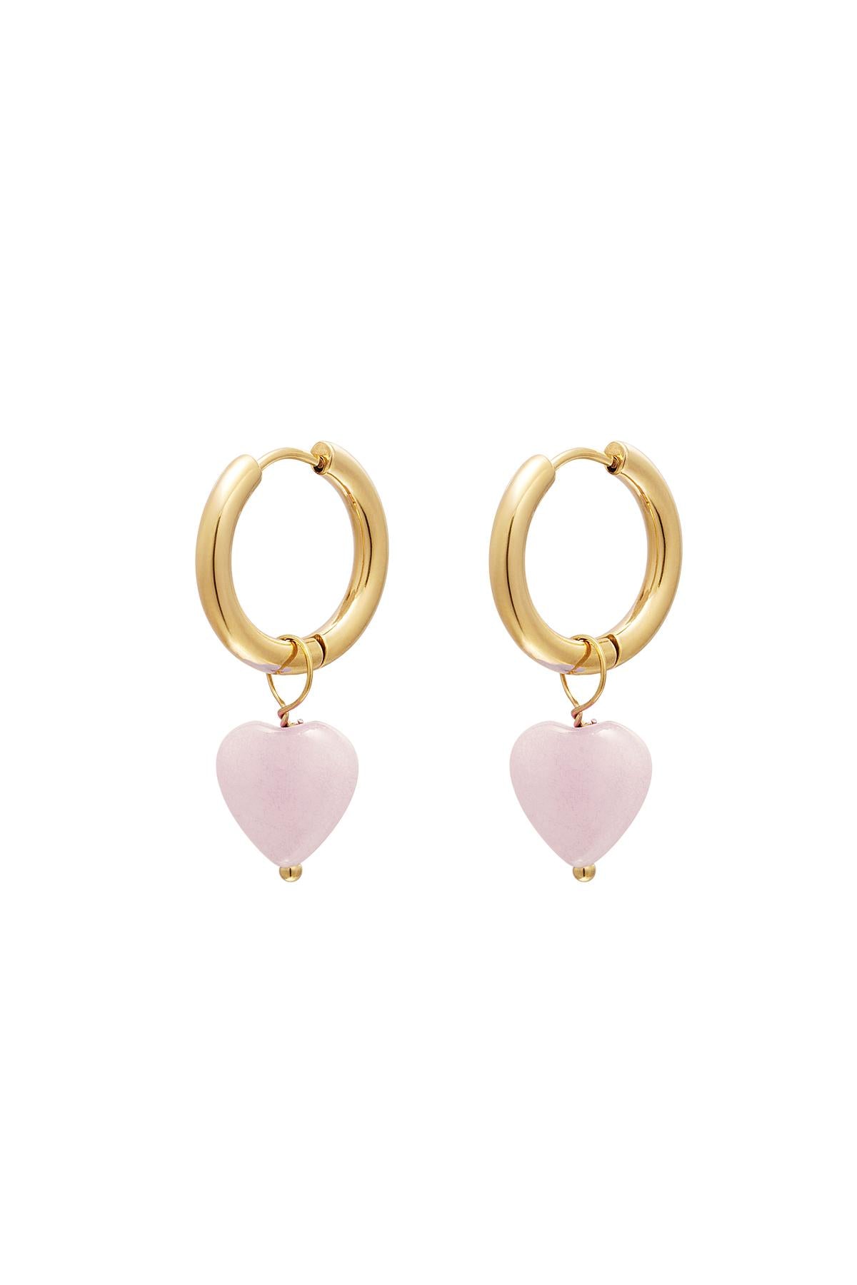 Candy Heart Earrings