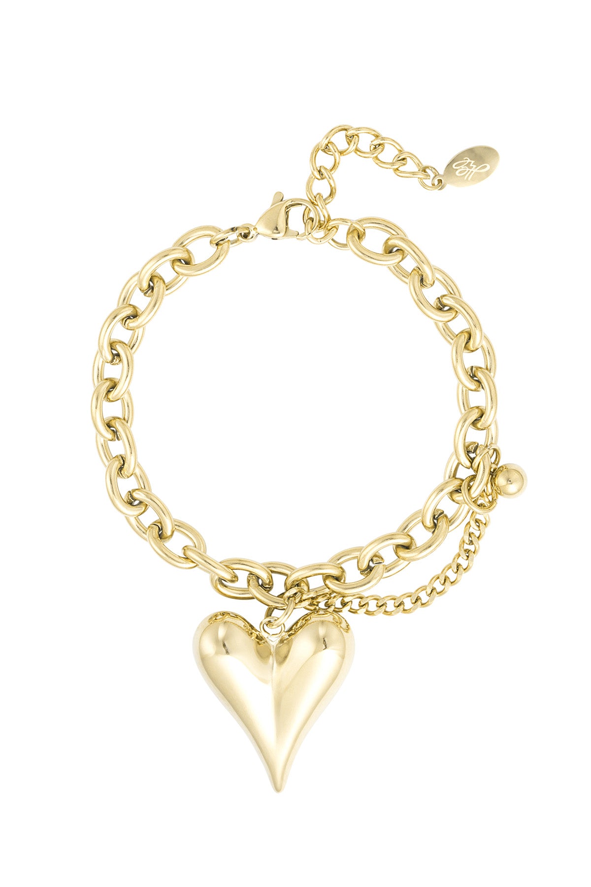 Lovely Chain Bracelet - Gold