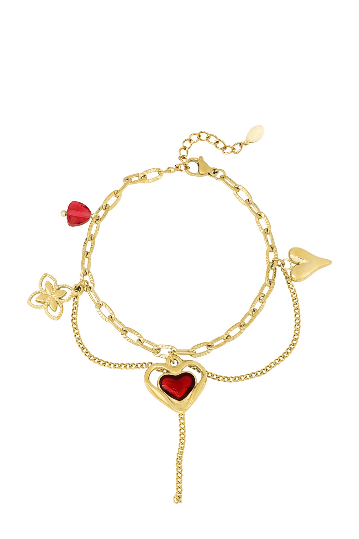 Robijn Charm Bracelet