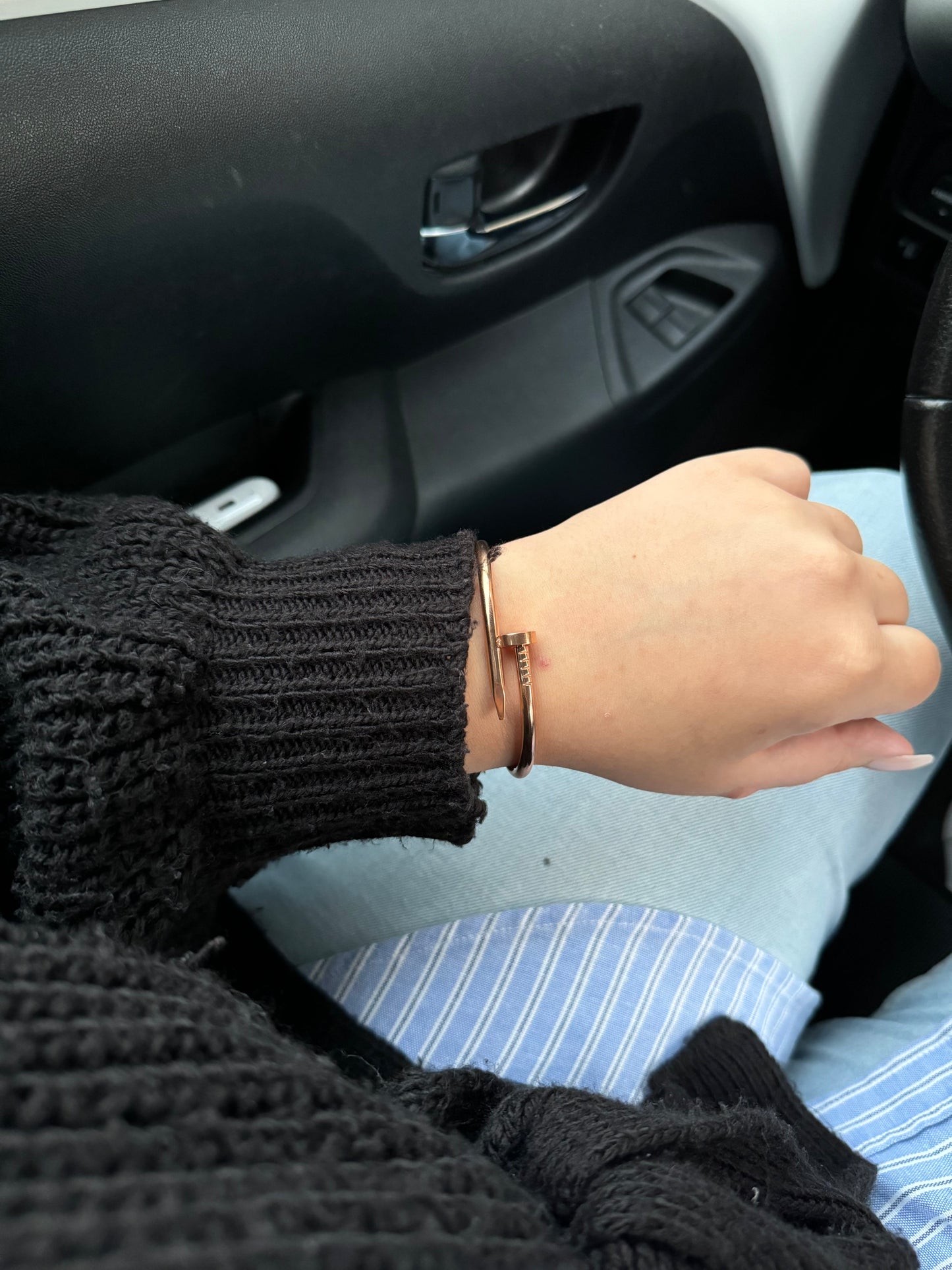 Rose Spike Bangle