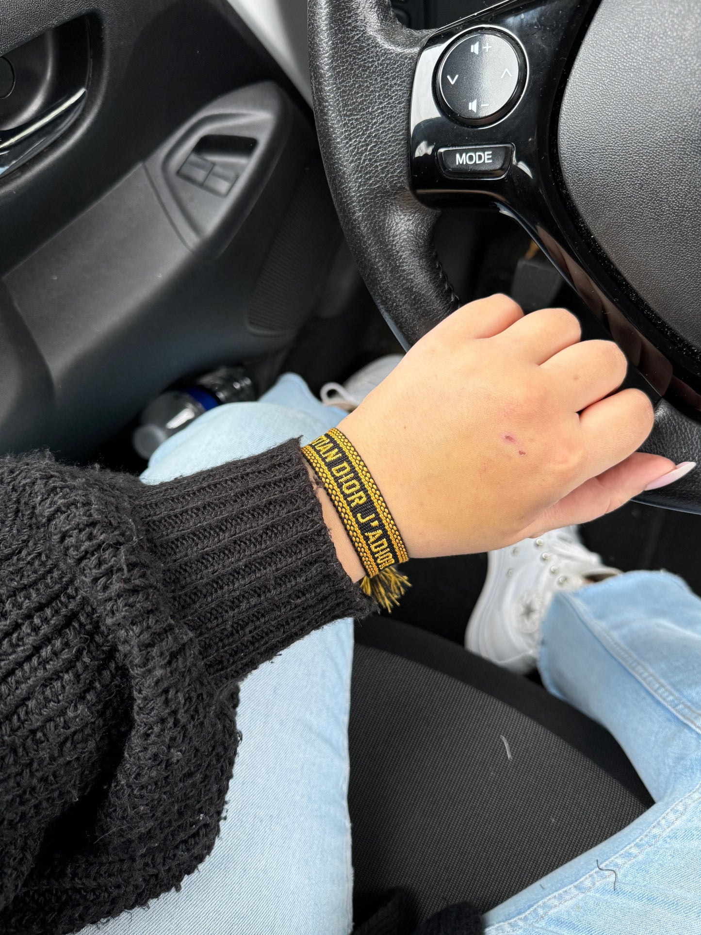 CD Bracelet - Black Gold