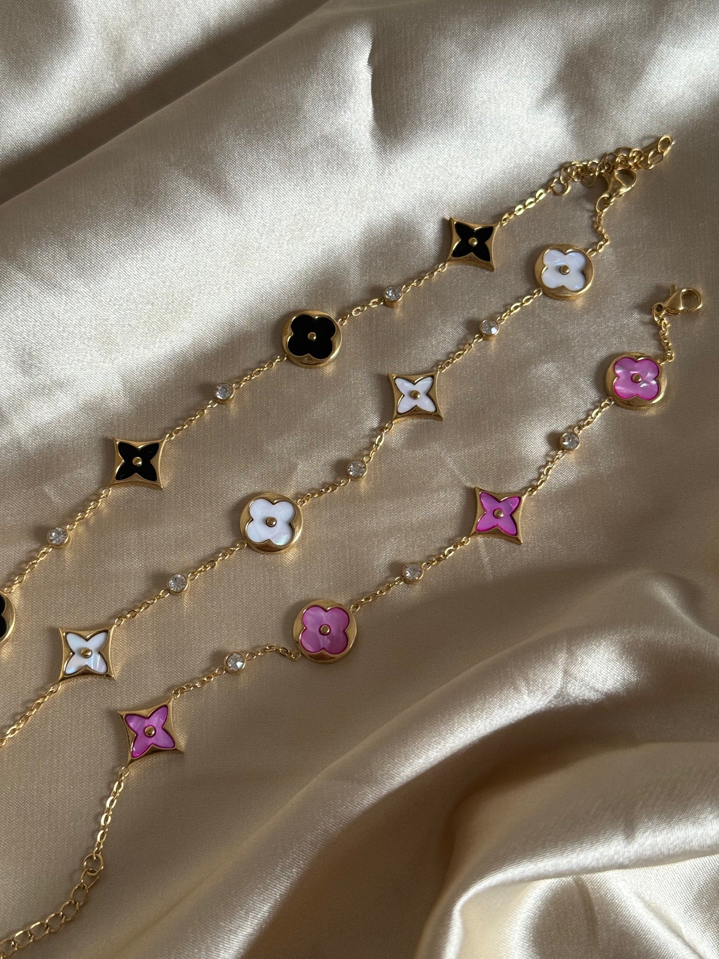 V Logo Bracelet