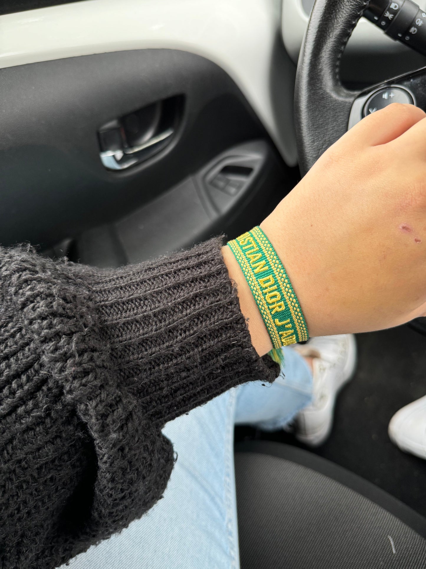 CD Bracelet - Army Yellow