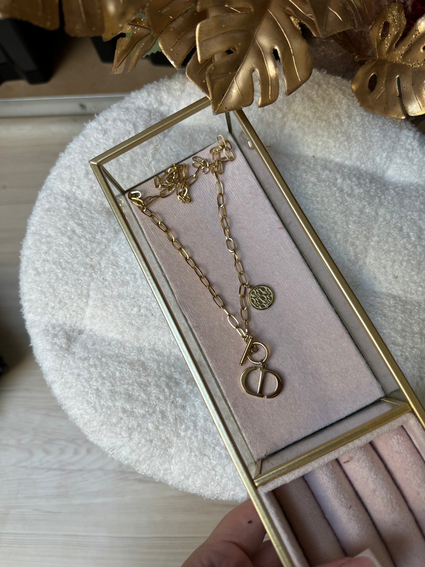 C Charm Necklace