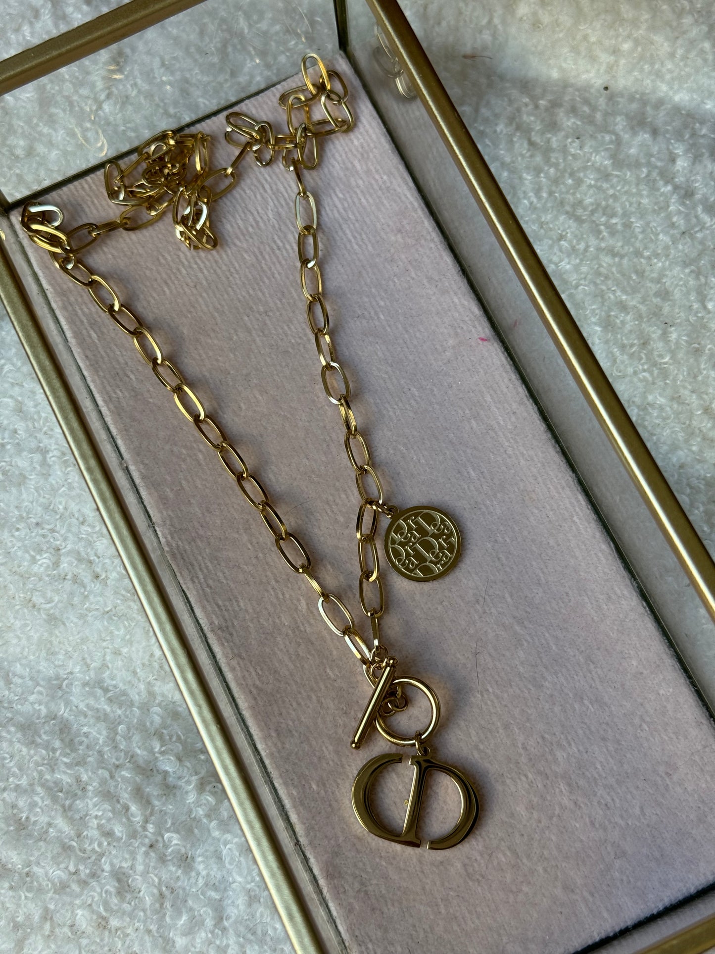 C Charm Necklace
