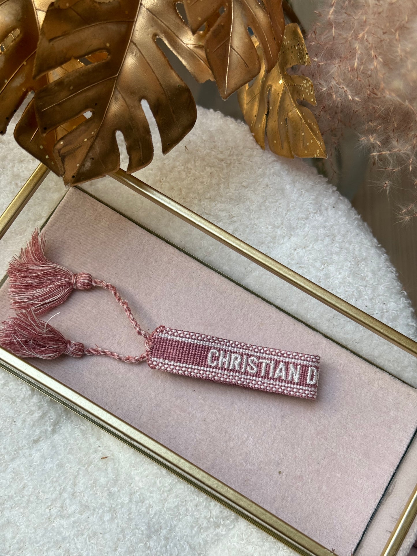 CD bracelet - Mauve