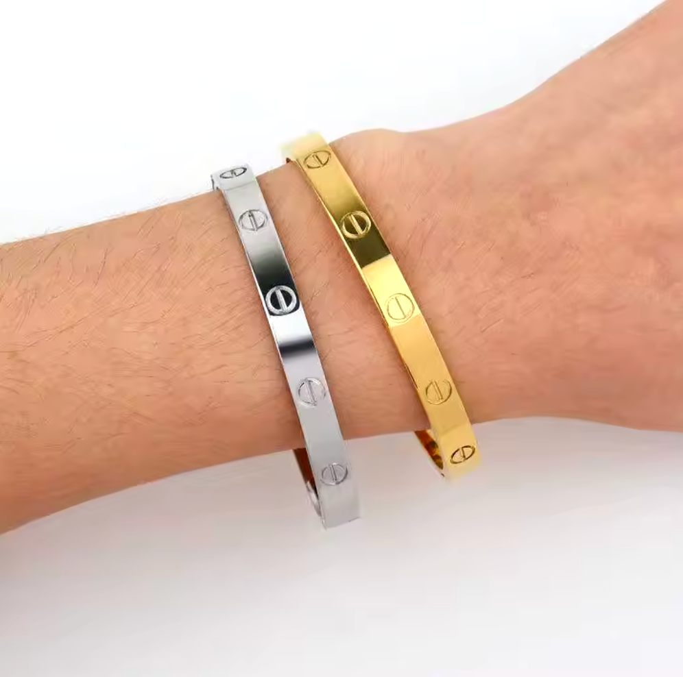 Screw Bracelet - Silver