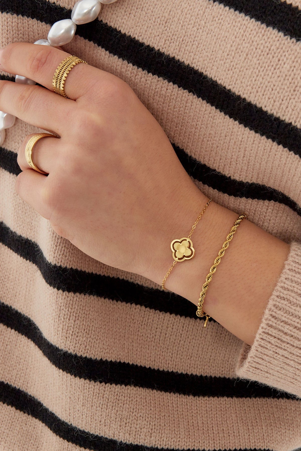 Double Clover Bracelet