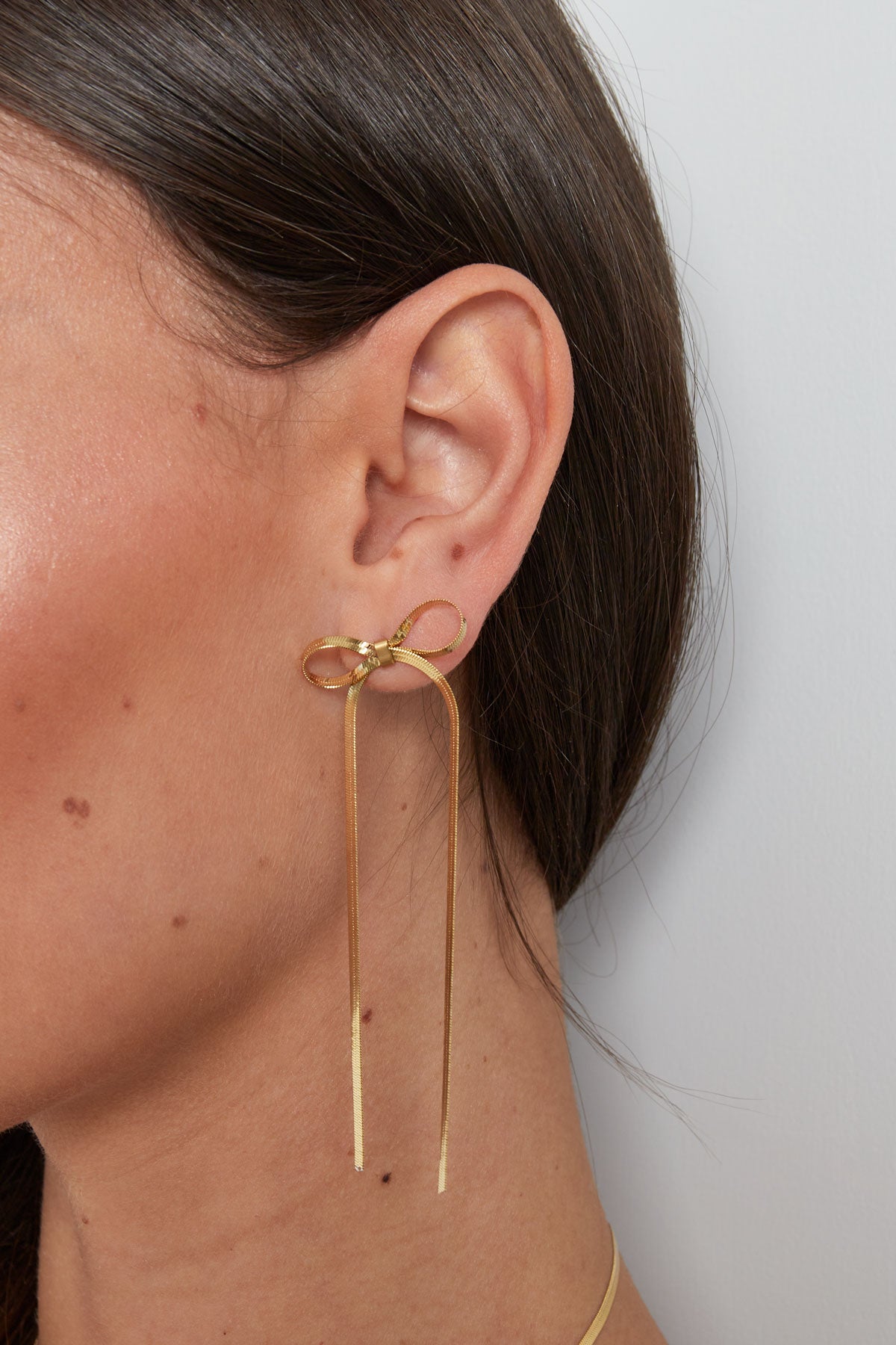 Sleek Bow Earrings