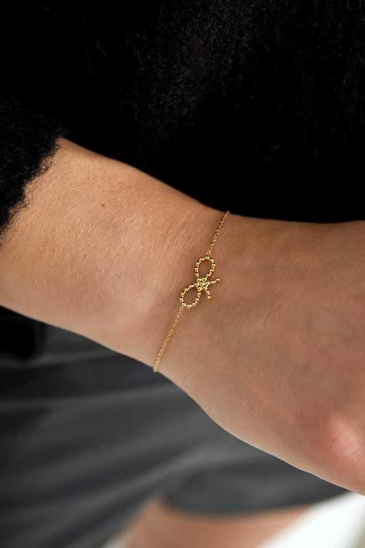 Bow Bracelet - Gold