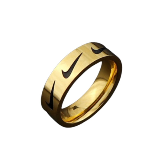 Swoosh Ring - Gold