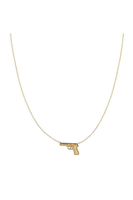 Dress to Kill Necklace - Gold
