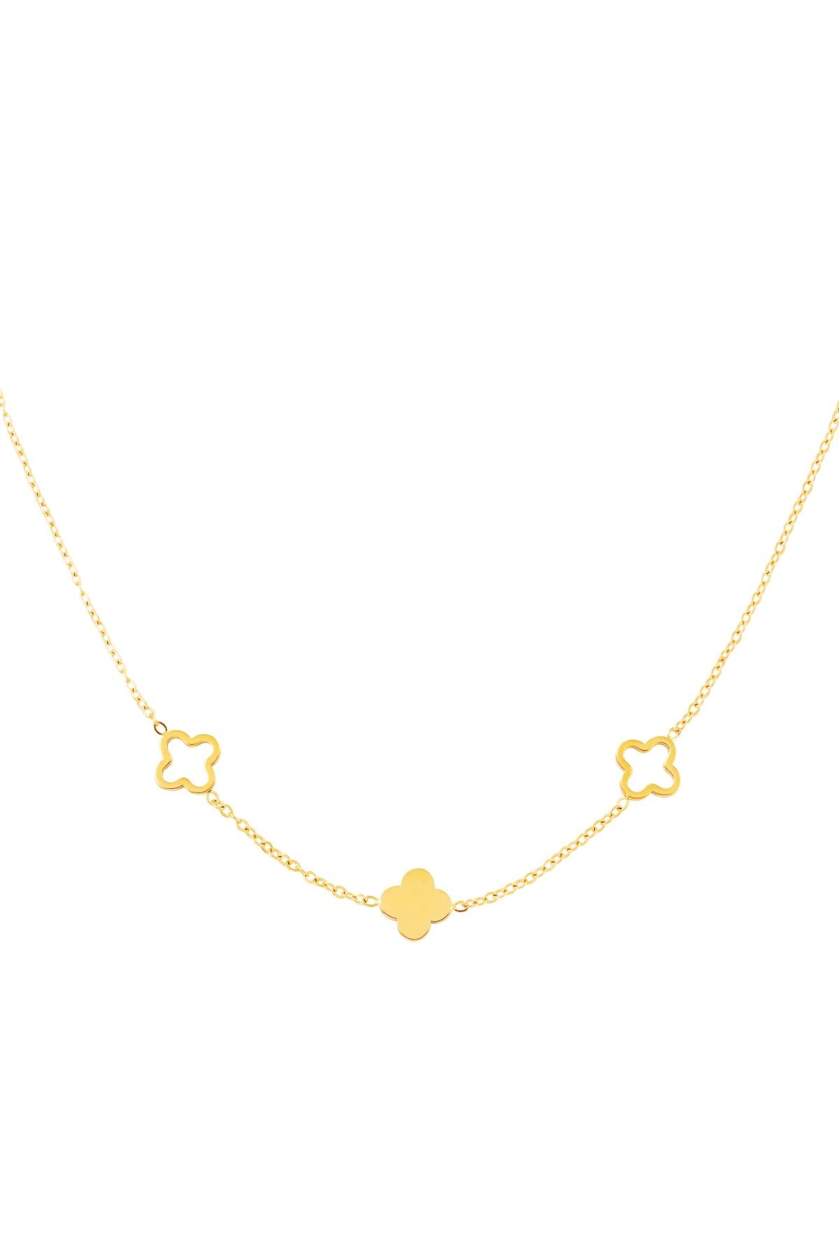Mini Duo Clover Necklace