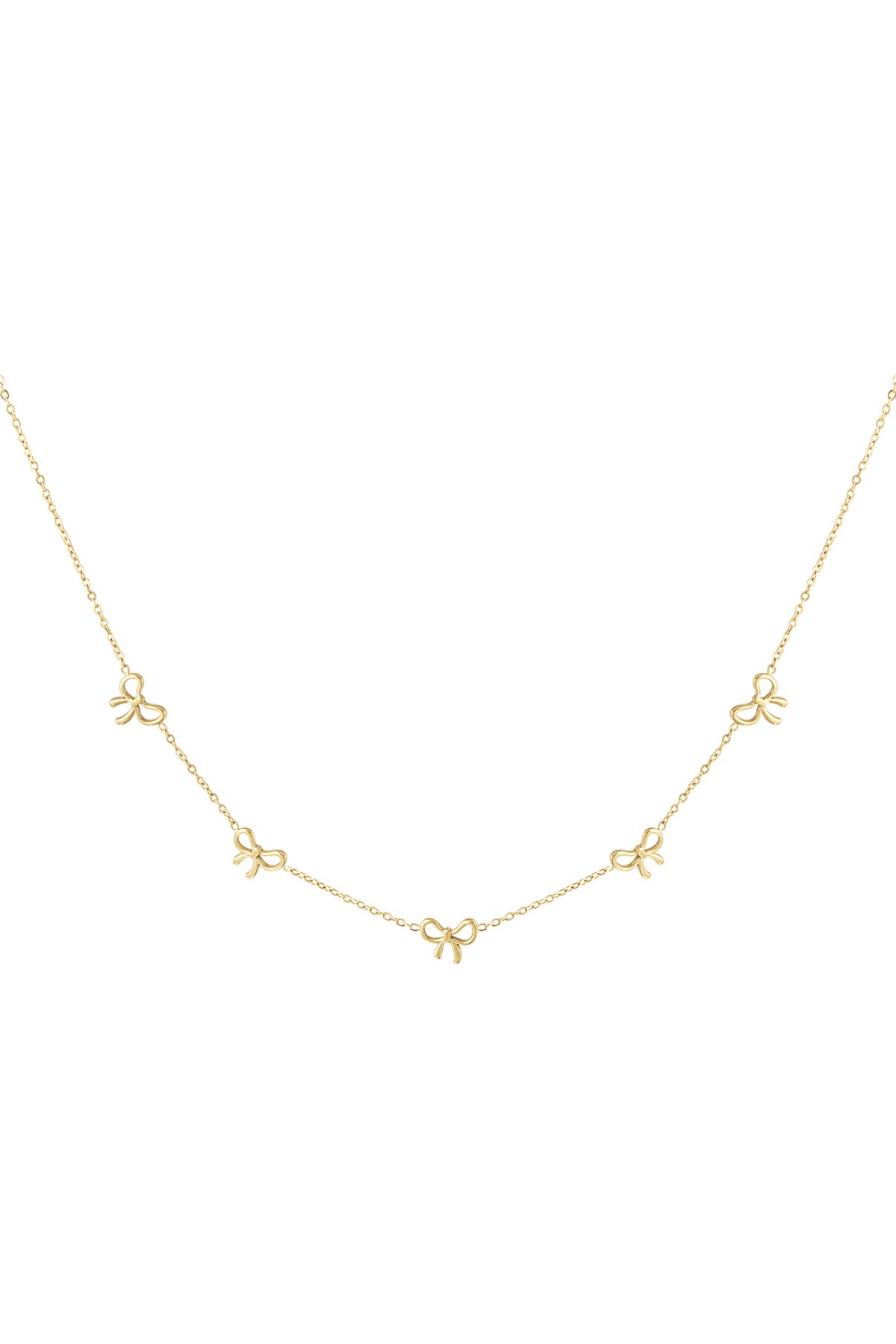 Multi Bow Necklace
