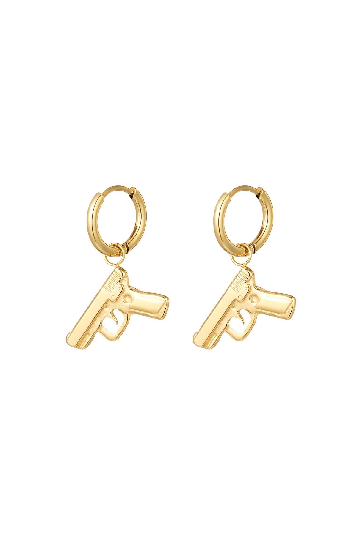 Gun Earrings