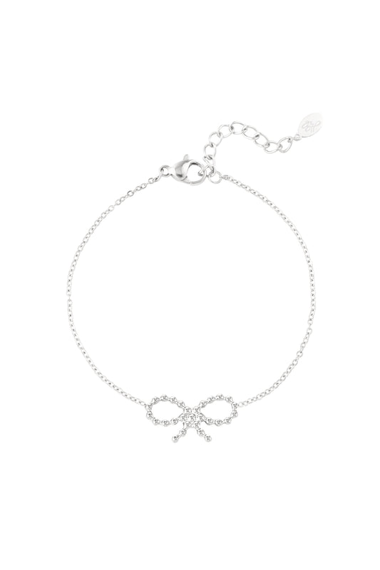 Bow Bracelet - Silver