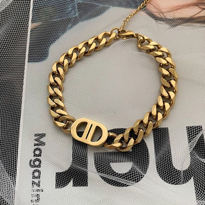 Infinity Chain Bracelet - Gold