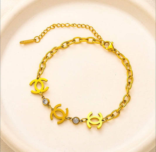 C Sparkle Bracelet