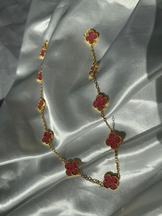 Lucky Necklace Deluxe - Pink