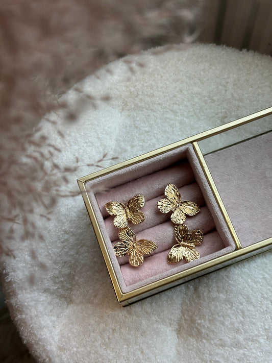 Butterfly Statement Earrings