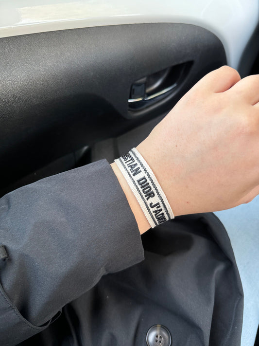 CD bracelet - White