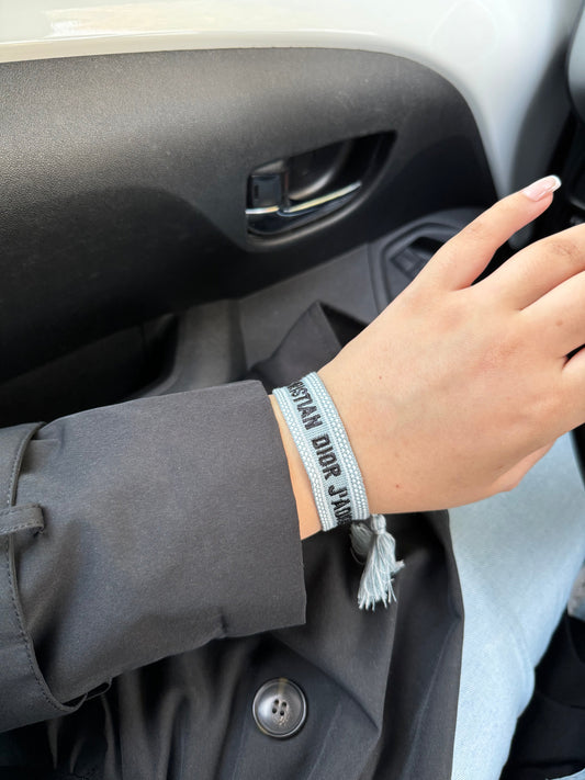 CD bracelet - Baby Blue