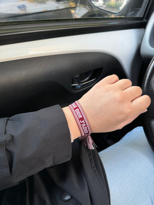 CD bracelet - Cherry