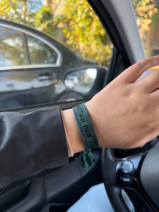 CD bracelet - Green Jeans