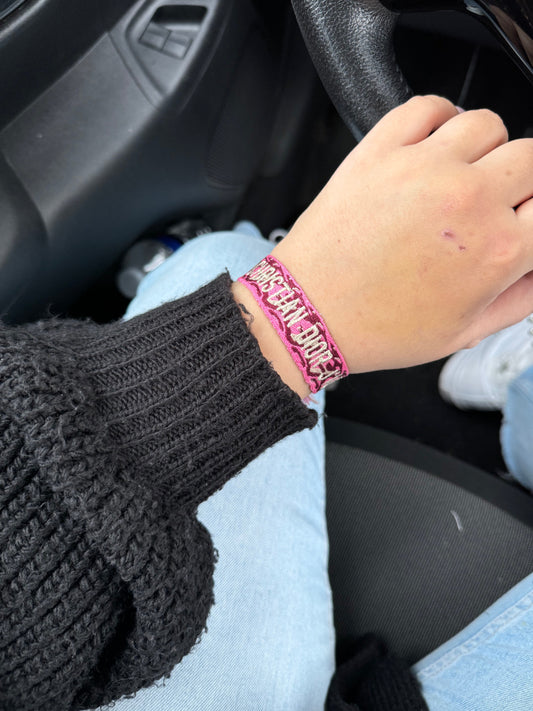 CD Bracelet - Pink Safari