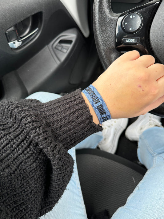CD Bracelet - Aztec Navy