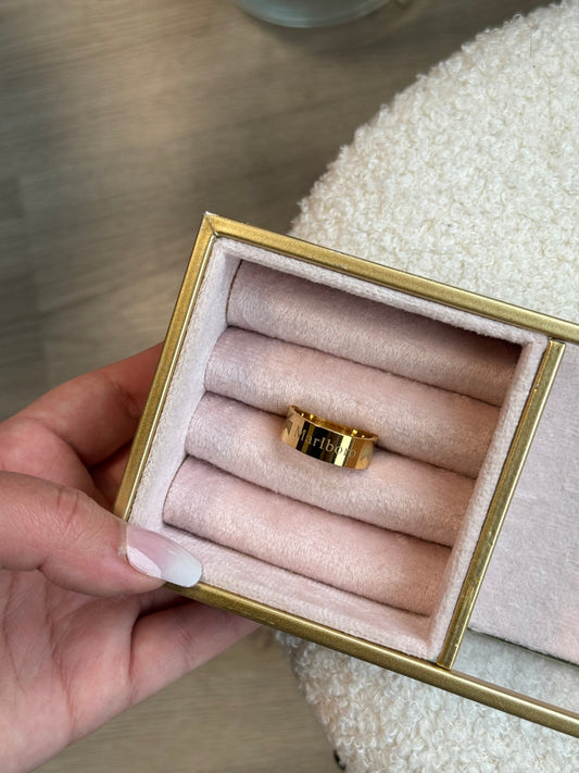 Cigarettes Ring - Gold