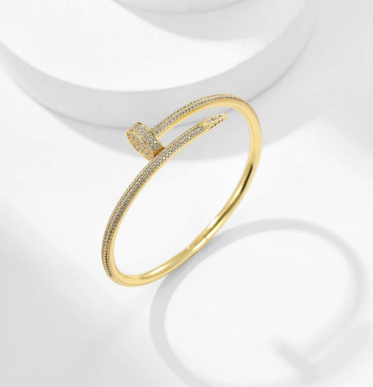 Spike Bangle Full Diamond