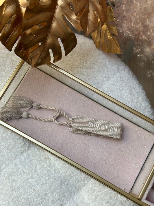 CD bracelet - Classic Beige