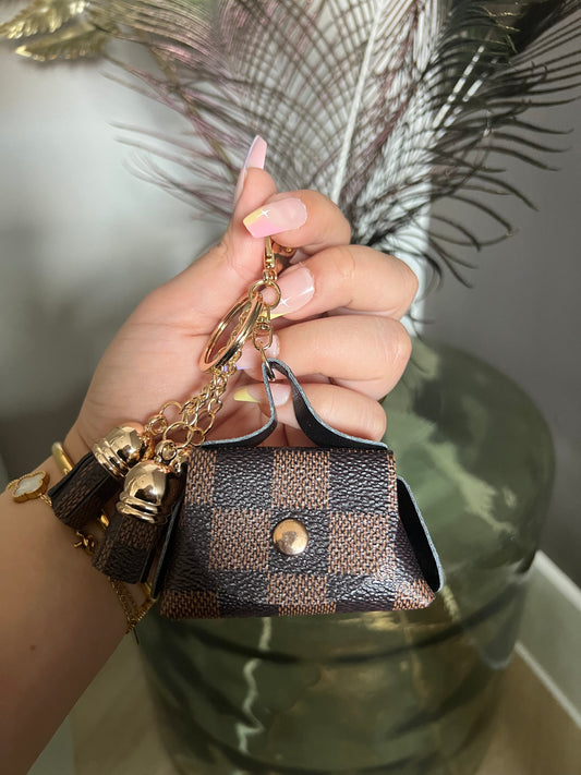 Bag Key Chain - Brown