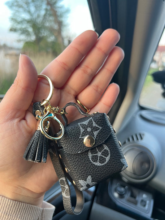 Airpods Key Chain - Black