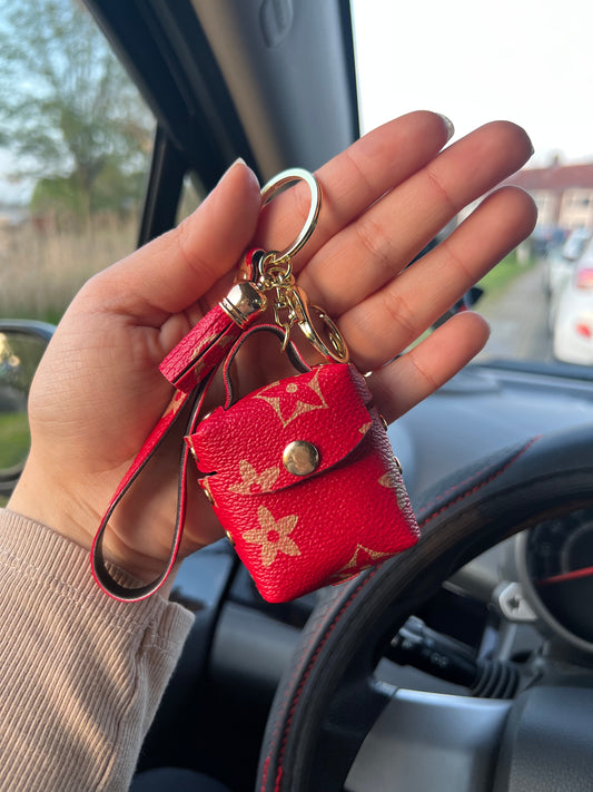 Airpods Key Chain - Red