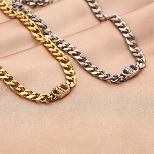 Infinity Sparkle Chain - Gold