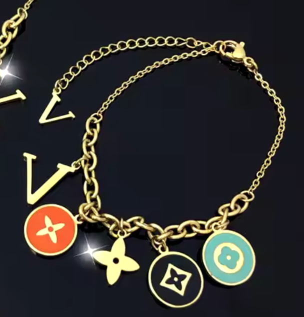 V Colored Bracelet